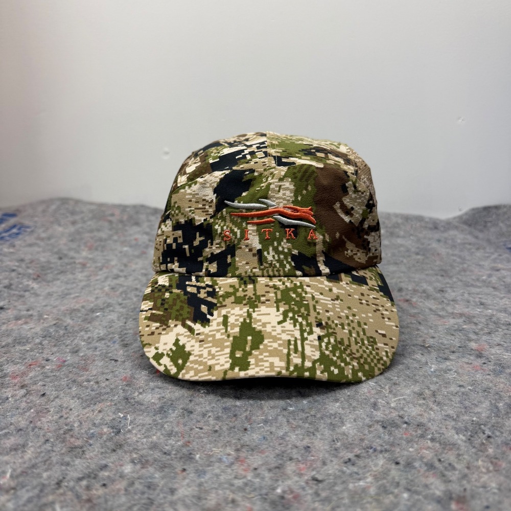Sitka Gear Hat Mens OSFA Green Optifade Subalpine Camo Hunting Bungee Cap